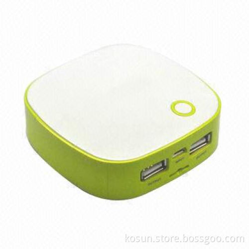 Power Bank Battery/Portable Charger/Dual USB Port Power Banks, 5V/1,000mA Input Voltage